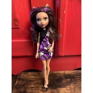 Monster High Clawdeen 2015 How You Boo Wolf Fashion Doll Toy Action Figure READ